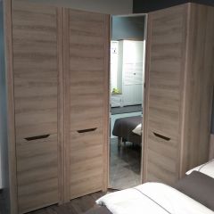АФИНА А4 Шкаф для одежды и белья (таормина) в Ревде - revda.mebel24.online | фото 3