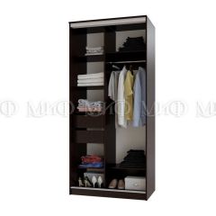 АЛЬЯНС Шкаф-купе (Дуб беленый, Венге) в Ревде - revda.mebel24.online | фото 4