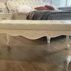 Банкетка Мишель (белый матовый) в Ревде - revda.mebel24.online | фото 6