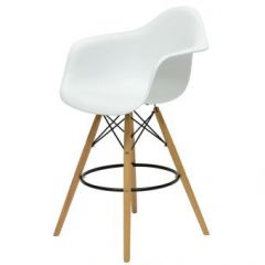 Барный стул Barneo N-153 BAR белый в Ревде - revda.mebel24.online | фото