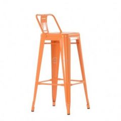 Барный стул Barneo N-242 Tolix Style 2003 Оранжевый в Ревде - revda.mebel24.online | фото