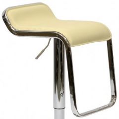 Барный стул Barneo N-41 Lem кремовый в Ревде - revda.mebel24.online | фото 2