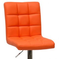 Барный стул Barneo N-48 Kruger оранжевый в Ревде - revda.mebel24.online | фото 3