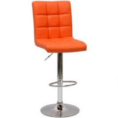 Барный стул Barneo N-48 Kruger оранжевый в Ревде - revda.mebel24.online | фото 1