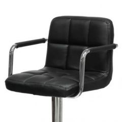 Барный стул Barneo N-69 Kruger Arm Черный в Ревде - revda.mebel24.online | фото 2