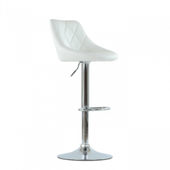 Барный стул Barneo N-83 Comfort (Комфорт) белый в Ревде - revda.mebel24.online | фото