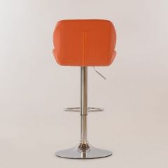 Барный стул Barneo N-85 Diamond оранжевый в Ревде - revda.mebel24.online | фото 3