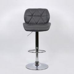 Барный стул Barneo N-85 Diamond серый в Ревде - revda.mebel24.online | фото 3