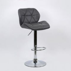 Барный стул Barneo N-85 Diamond серый в Ревде - revda.mebel24.online | фото 5