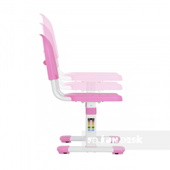 Комплект парта + стул трансформеры Cantare Pink в Ревде - revda.mebel24.online | фото 7