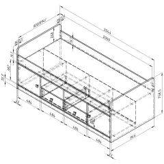 Детская ДЕЛЬТА Сильвер (модульная) в Ревде - revda.mebel24.online | фото 13