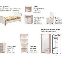 Набор мебели для детской Юниор-10 (с кроватью 800*1600) ЛДСП в Ревде - revda.mebel24.online | фото 2