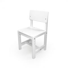 Детский растущий комплект стол и два стула  Я САМ "Лофт" (Белый, Белый) в Ревде - revda.mebel24.online | фото 4