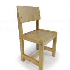 Детский растущий комплект стол и стул Я САМ "Лофт" (Береза, Сосна) в Ревде - revda.mebel24.online | фото 3