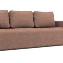 Диван Алиса 4 Shaggy DESERT - Teos Dark Brown в Ревде - revda.mebel24.online | фото