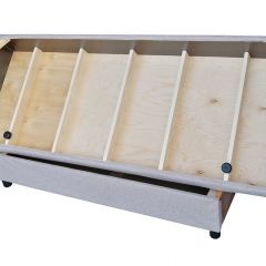 Диван-кровать Комфорт ЛАЙТ без подлокотников (2 подушки) BALTIC CAMEL в Ревде - revda.mebel24.online | фото 12