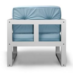 Диван одноместный DEmoku Д-1 (Беж/Холодный серый) в Ревде - revda.mebel24.online | фото 4