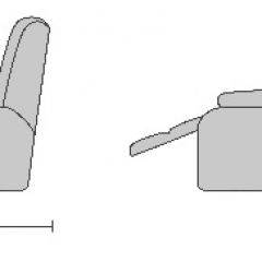 Диван-трансформер Recliner TWIN (Твин) в Ревде - revda.mebel24.online | фото 5