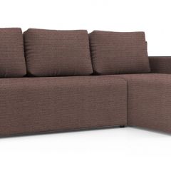Диван угловой Алиса 3 Shaggy JAVA - TEOS BLACK в Ревде - revda.mebel24.online | фото