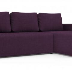 Диван угловой Алиса 3 Vital PLUM - Teos Black в Ревде - revda.mebel24.online | фото
