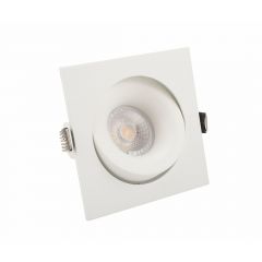DK2121-WH Встраиваемый светильник, IP 20, 50 Вт, GU10, белый, алюминий в Ревде - revda.mebel24.online | фото