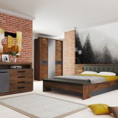 ГЛАЗГО МС Спальный гарнитур в Ревде - revda.mebel24.online | фото