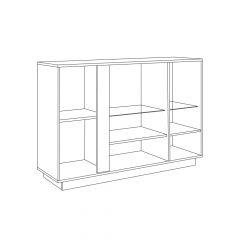 Гостиная Арчи (Дуб Золотой/Камень Темный) в Ревде - revda.mebel24.online | фото 5
