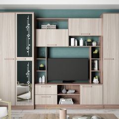 АВРОРА Гостиная (ЯШС/ЯШТ) в Ревде - revda.mebel24.online | фото 2