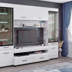 Гостиная Камелия Композиция 11 (Снежный ясень) в Ревде - revda.mebel24.online | фото