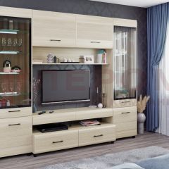 Гостиная Камелия Композиция 11 (Ясень Асахи) в Ревде - revda.mebel24.online | фото