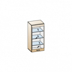 Гостиная Камелия Композиция 8 (Гикори Джексон светлый) в Ревде - revda.mebel24.online | фото 4