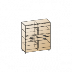 Гостиная Камелия Композиция 8 (Снежный ясень) в Ревде - revda.mebel24.online | фото 10