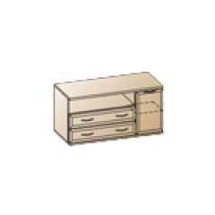 Гостиная Карина Композиция 22 (Акация Молдау) в Ревде - revda.mebel24.online | фото 8