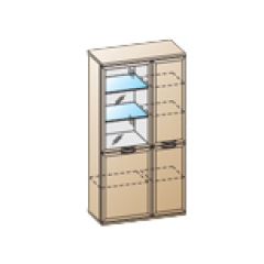 Гостиная Карина Композиция 24 (Снежный ясень) в Ревде - revda.mebel24.online | фото 2