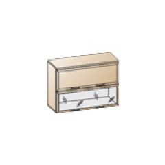 Гостиная Карина Композиция 3 (Гикори Джексон светлый) в Ревде - revda.mebel24.online | фото 4