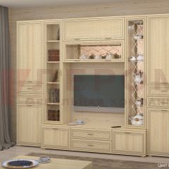 Гостиная Карина Композиция 3 (Ясень Асахи) в Ревде - revda.mebel24.online | фото