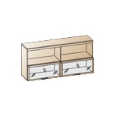 Гостиная Карина Композиция 9 (Гикори Джексон светлый) в Ревде - revda.mebel24.online | фото 3