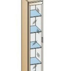 Гостиная Мелисса Композиция 1 (Гикори Джексон светлый) в Ревде - revda.mebel24.online | фото 5