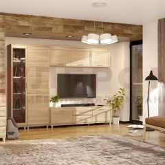 Гостиная Мелисса Композиция 10 (Ясень Асахи) в Ревде - revda.mebel24.online | фото