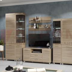 Гостиная Мелисса Композиция 5 (Ясень Асахи) в Ревде - revda.mebel24.online | фото