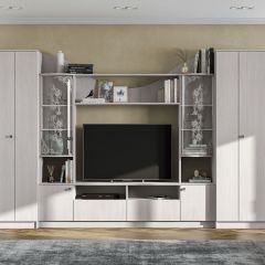 Гостиная МГС 8 Исполнение 1 (Ясень Анкор светлый) в Ревде - revda.mebel24.online | фото