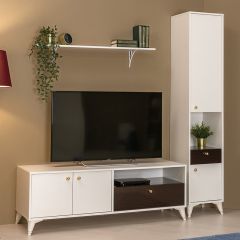 Гостиная Миндаль (модульная) в Ревде - revda.mebel24.online | фото 2
