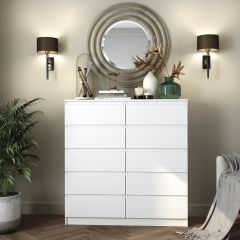 МОРИ Гостиная модульная (белый) в Ревде - revda.mebel24.online | фото 6