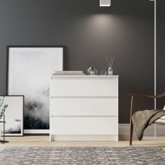 МОРИ Гостиная модульная (белый) в Ревде - revda.mebel24.online | фото 2