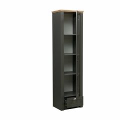 Гостиная Прованс (модульная) Диамант серый в Ревде - revda.mebel24.online | фото 6