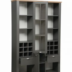 Гостиная Прованс (модульная) Диамант серый в Ревде - revda.mebel24.online | фото 9