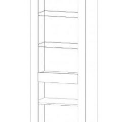 РЕГИНА Гостиная (модульный) Дуб самдал в Ревде - revda.mebel24.online | фото 5