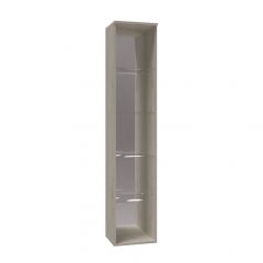Гостиная София СП-5 Пенал-витрина МДФ Дуб крафт белый в Ревде - revda.mebel24.online | фото 2