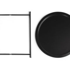 Журнальный стол Tray 47х51 black в Ревде - revda.mebel24.online | фото 3