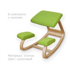 Коленный стул Smartstool Balance + Чехлы в Ревде - revda.mebel24.online | фото 4